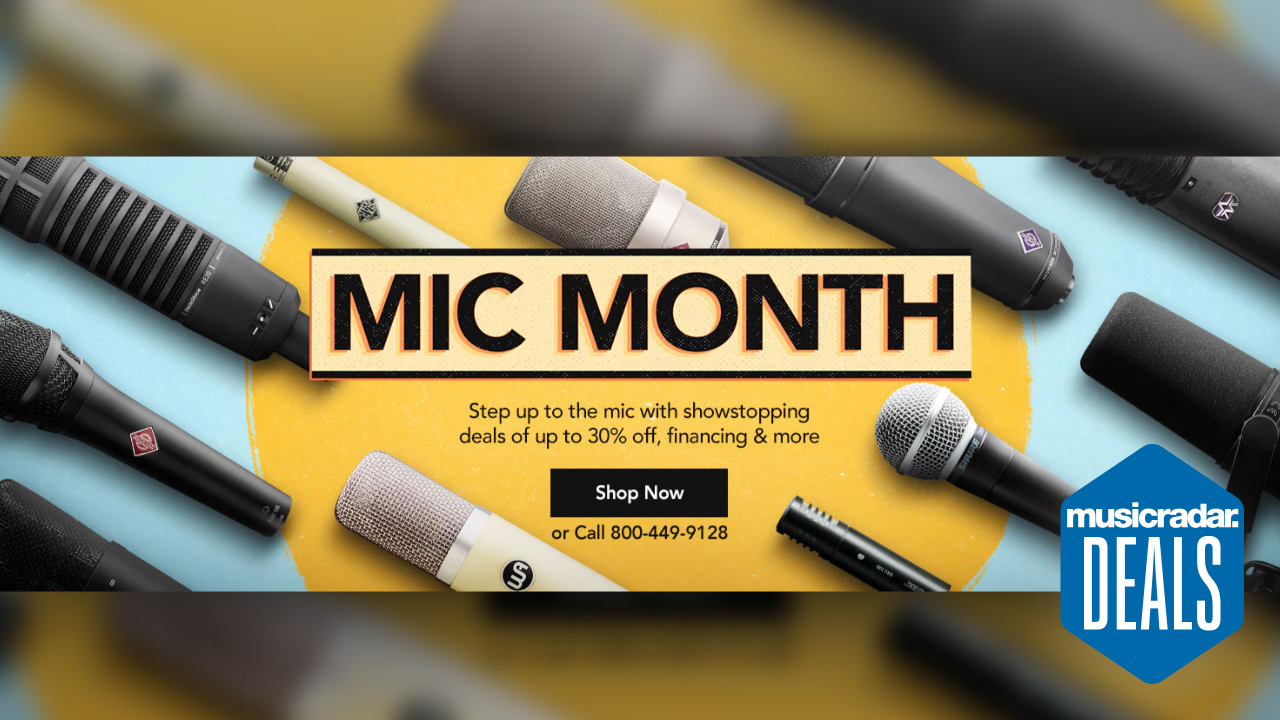 Get heard with hundreds of dollars off microphones and studio gear at Musician's Friend