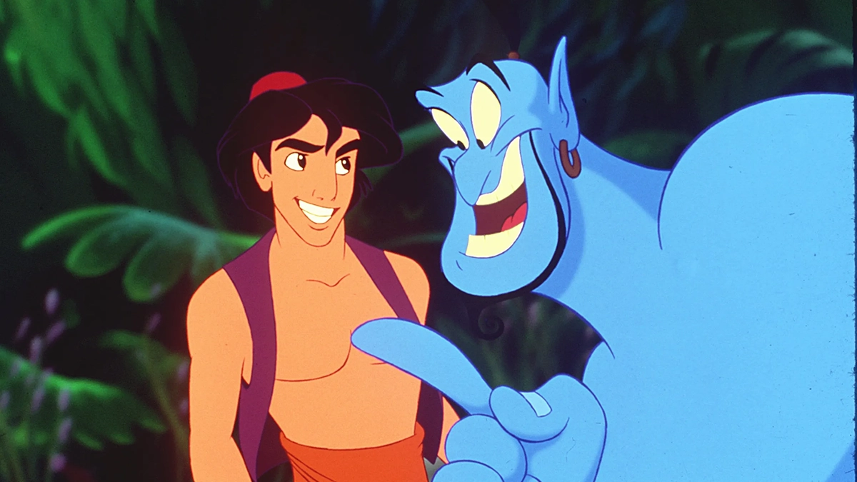 Aladdin and the Genie