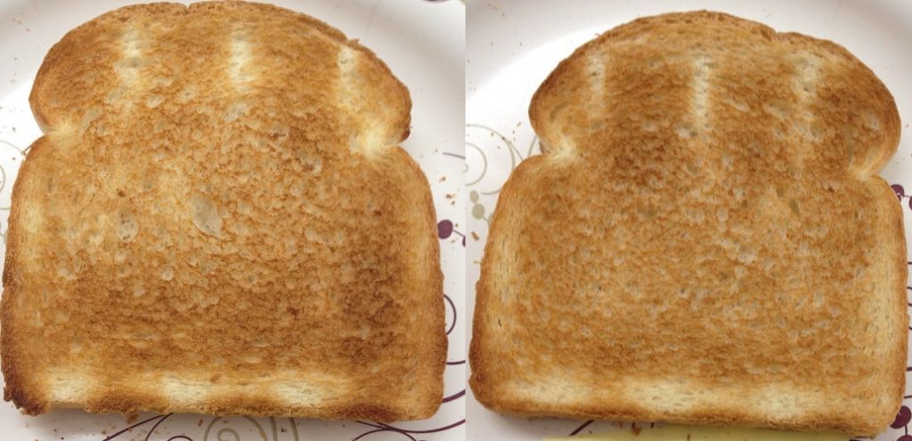 Dash Clear View image: The toast came out nicely done in our testing.
