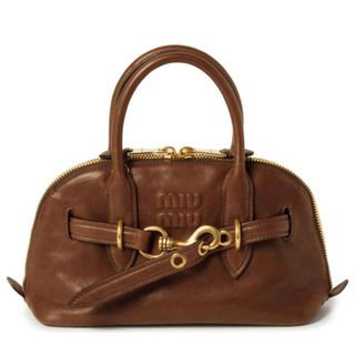 Bolso shopper Miu Miu Aventure de piel