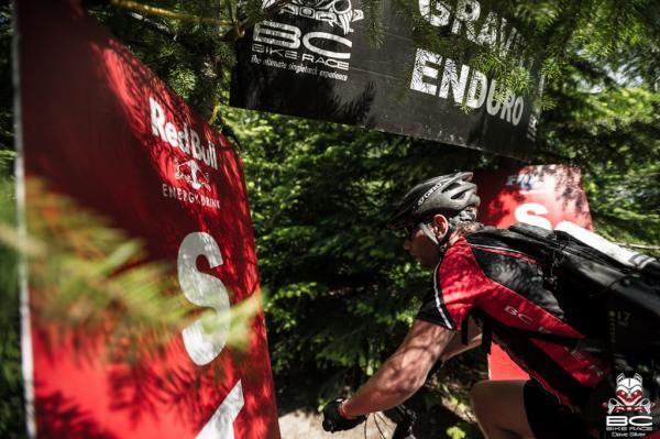 4. The entry to the final Gravity Enduro section