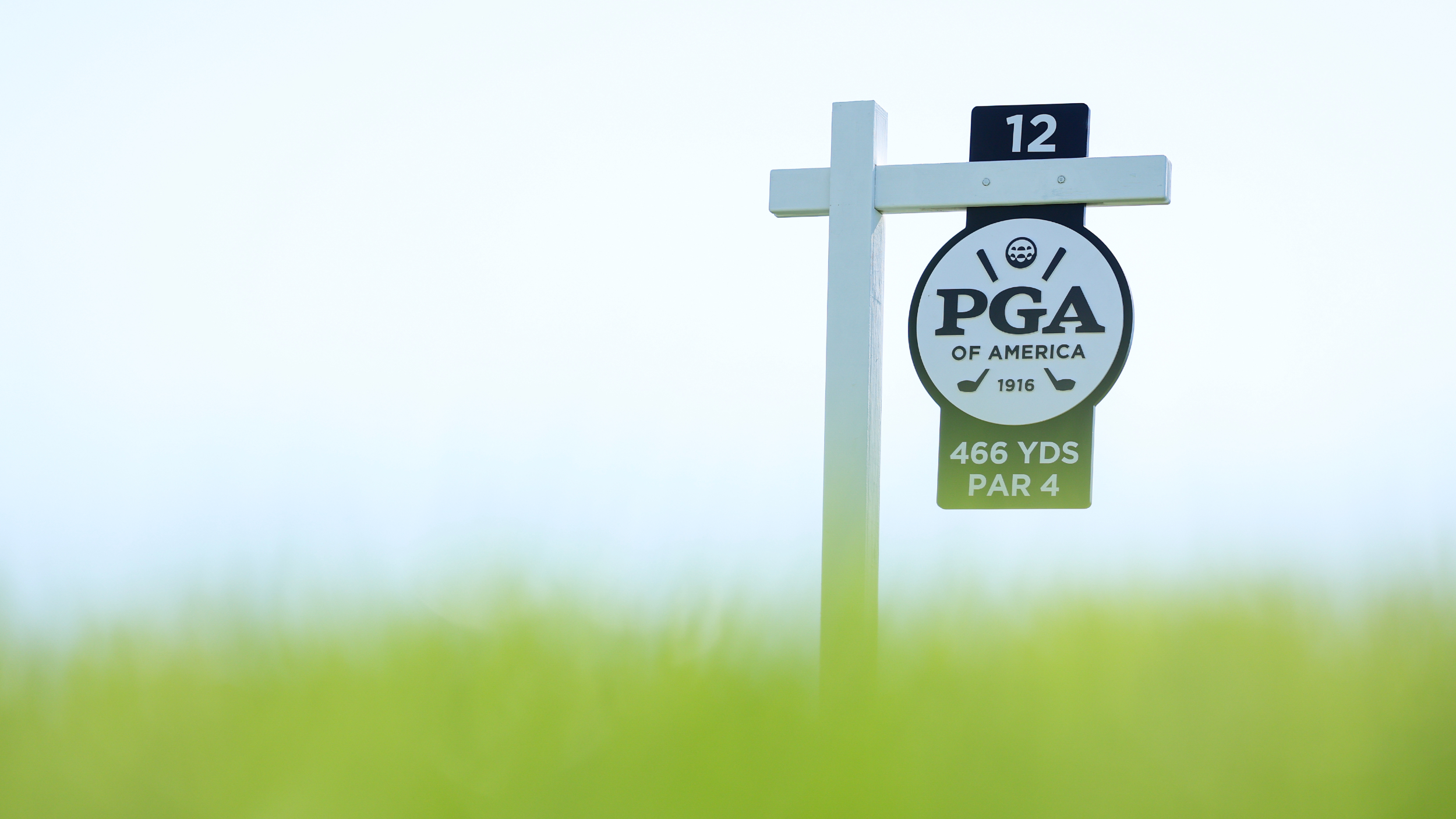 A PGA of America sign