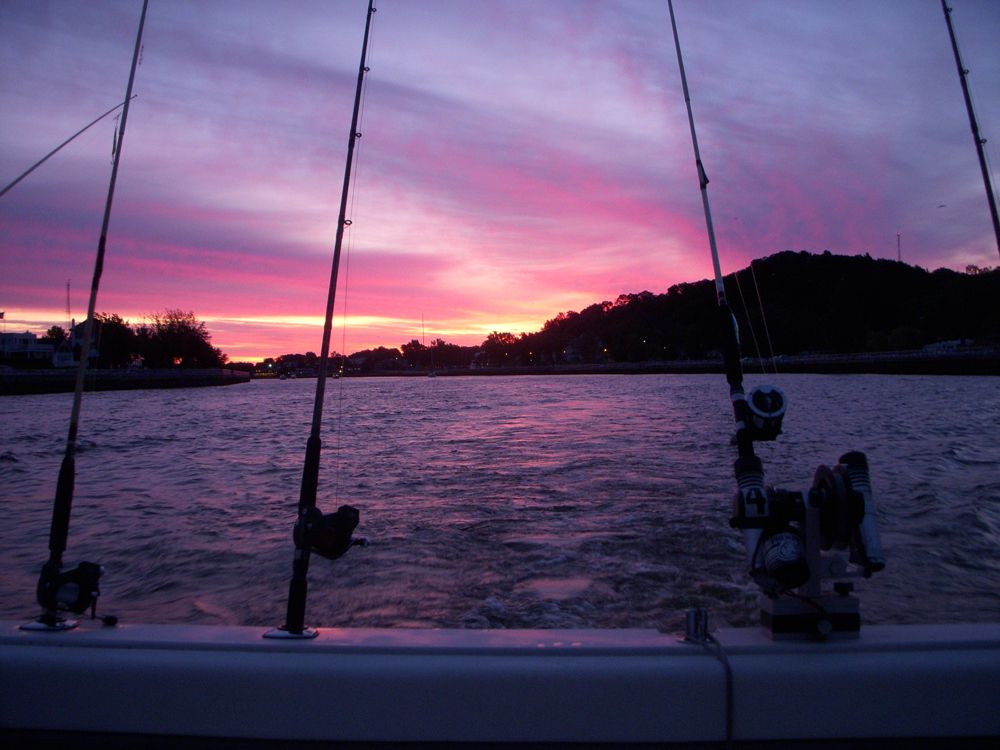 Lake Michigan charter boat