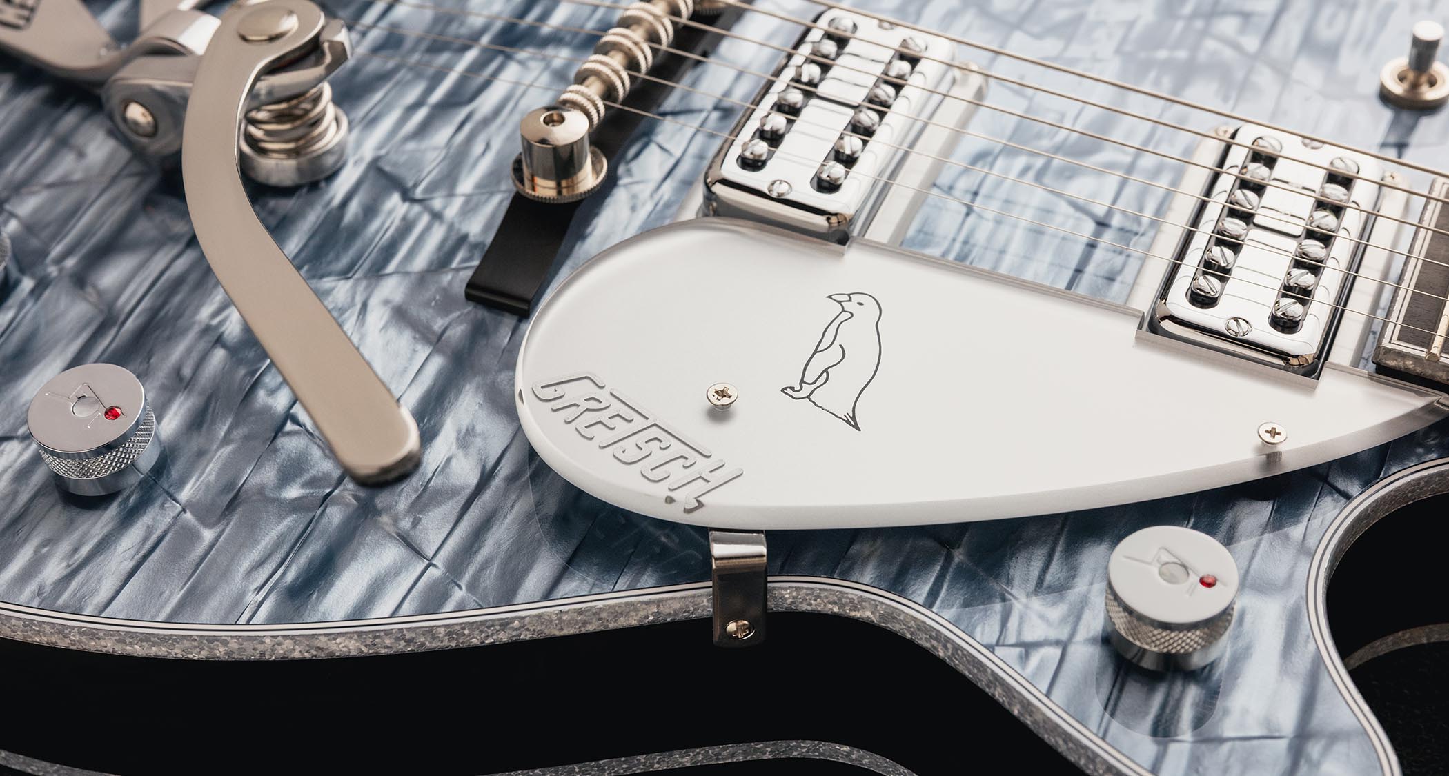 Gretsch G6134T-58 Limited Edition Penguin Pale Blue Pearl