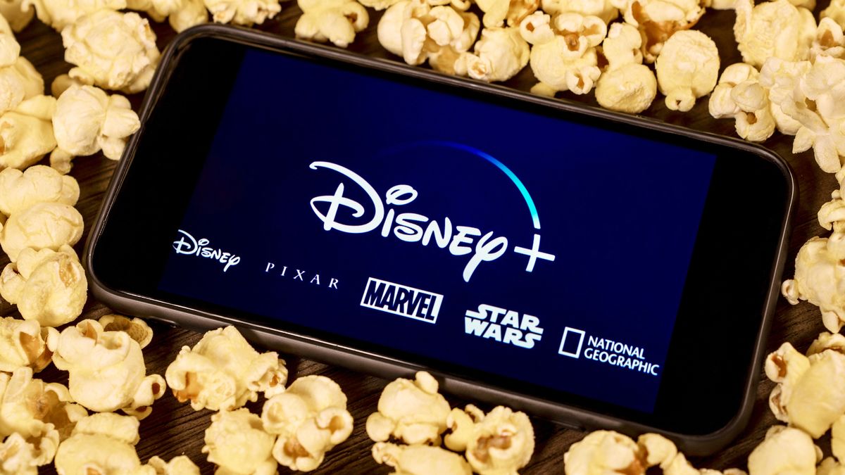 Disney Plus app on a smartphone