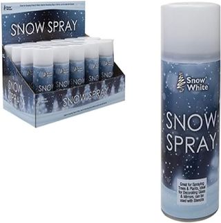 Fake snow spray