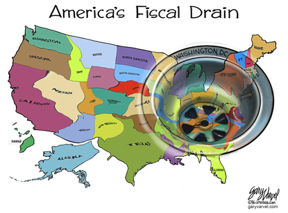 US fiscal drain