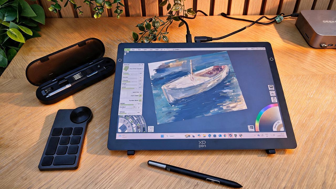 XPPen Artist Ultra 14 review: an OLED drawing tablet that's surprisingly portable and fun