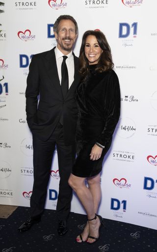 Andrea mclean and her husband