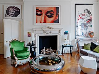 Francis Sultana: Sultana does big budget Boho better than anyone. Pictured: Mayfair Town House, London