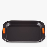 Le Creuset Non-Stick Oven Tray, 31cm, Black - View at John Lewis &amp; Partners&nbsp;