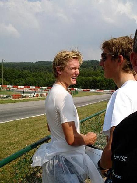 Matti at team camp in 2006