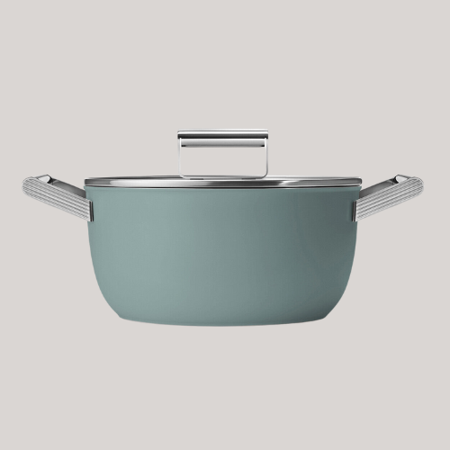 24cm Casserole Pan - Matte Emerald Green