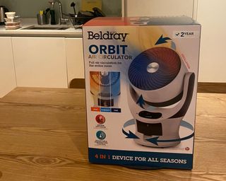 Best Beldray fan heater review in Louise's flat