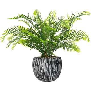 An artificial palm tree
