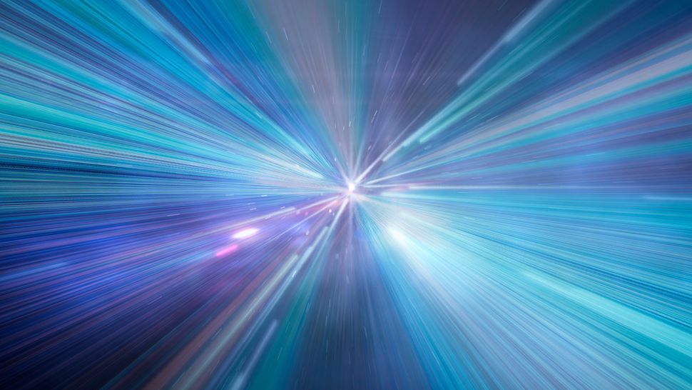 can energy travel faster than the speed of light