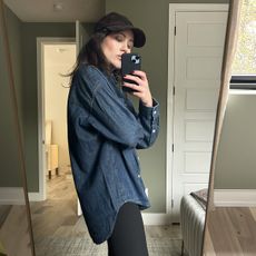 Aritzia denim shirt