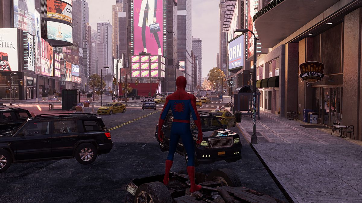 Spider-Man Remastered settings quality comparison