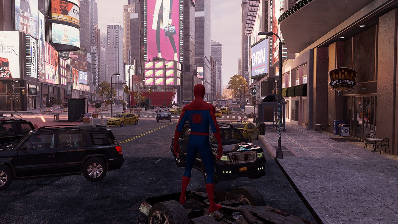 Spider-Man Remastered settings quality comparison