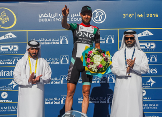 Bialoblocki helps ONE Pro Cycling leave their mark on the Dubai Tour 