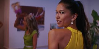 Sonoya Mizuno as Caitlin in the "Someone in the Crowd" scene in La La Land