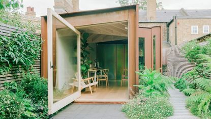 The Drawing Shedm architectural office in a garden by ByOthers Architects