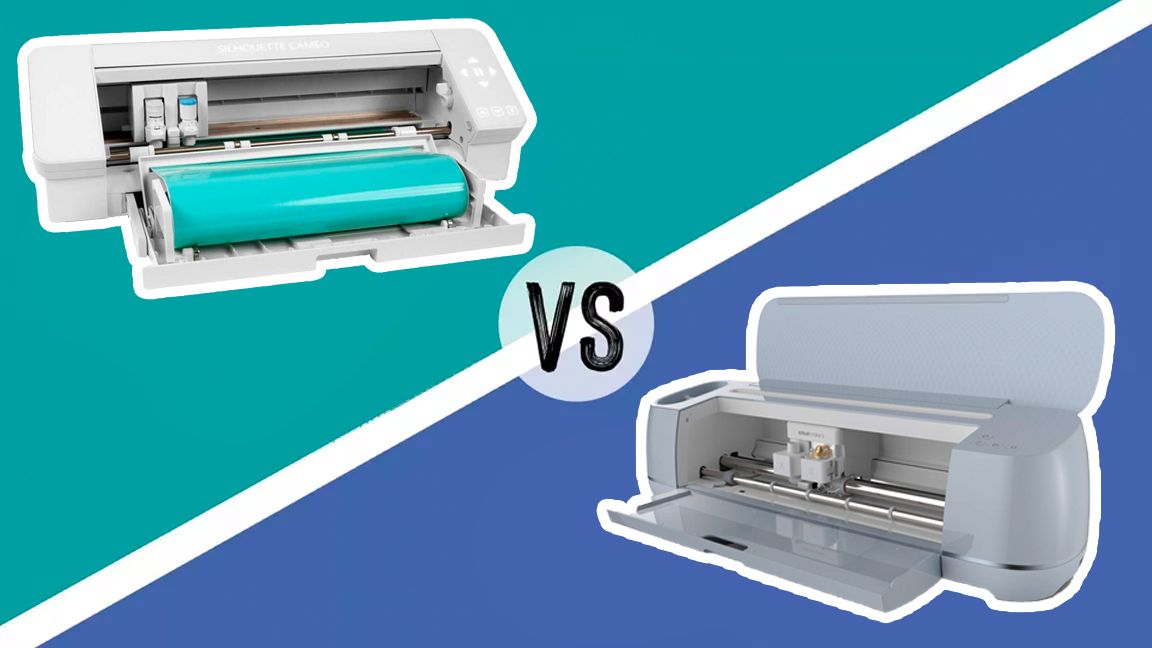 Cricut vs Silhouette; two craft machines