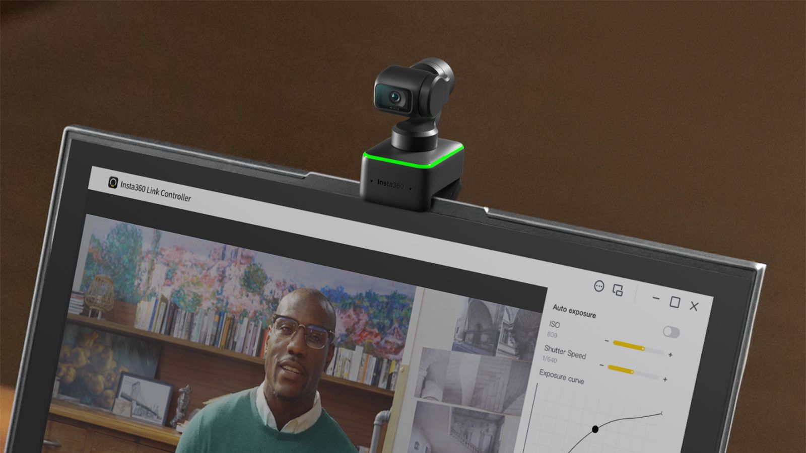 Insta link 2. Insta360 link. обзор insta360 link. insta360 серийный номер. webcam.