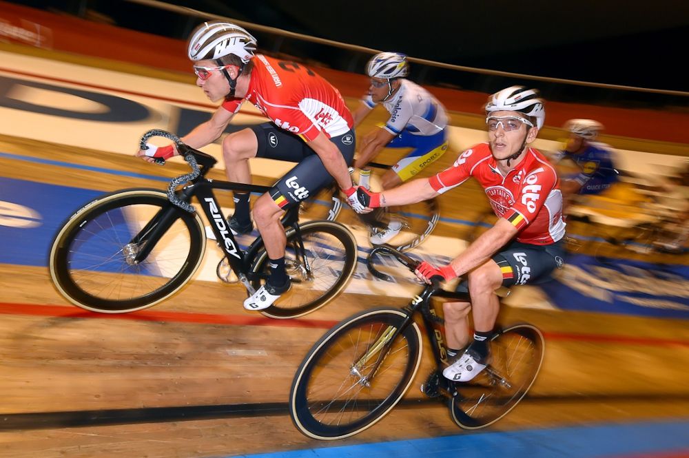 Lotto Soudal's Jasper De Buyst and Tosh Van Der Sande
