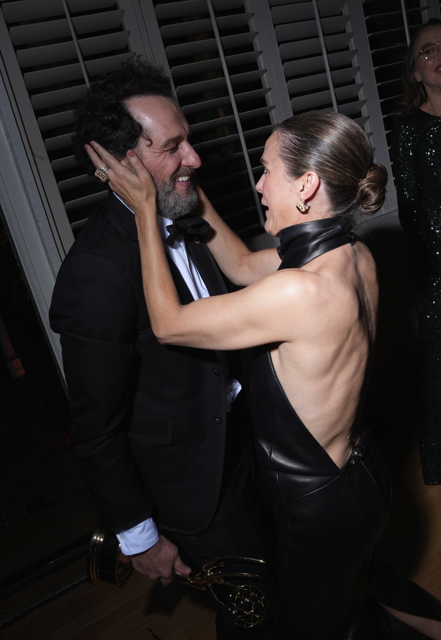 Keri Russell and Matthew Rhys at Netflix's 2026 Emmy Celebration