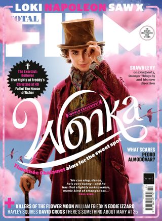 Total Film's Wonka cover