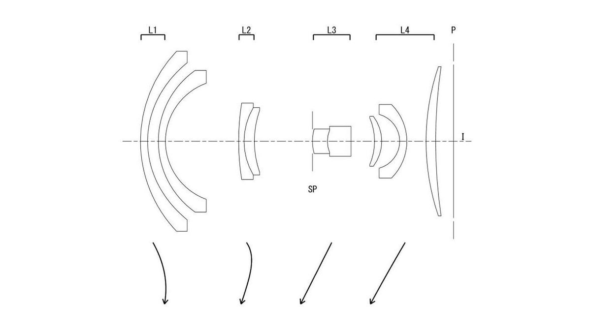 Canon full-frame fixed lens patent