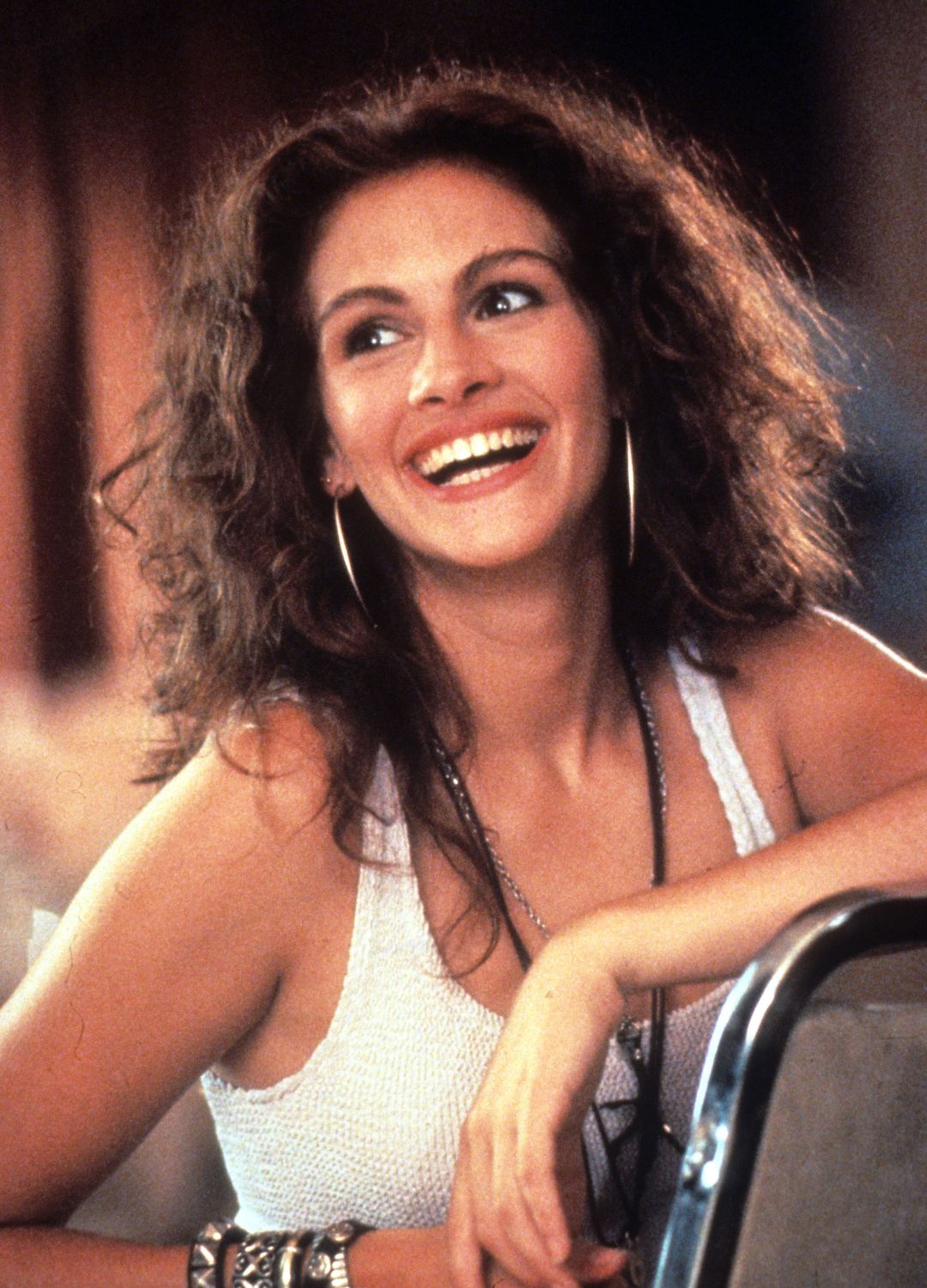 Julia Roberts in a scene from the film 'Pretty Woman', 1990