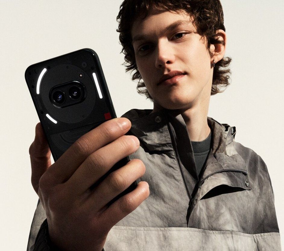 Nothing Phone 2a leaked lifestyle photo.