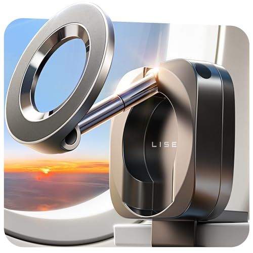 Lisen Airplane Travel Essentials Phone Holder Long Flight Toddler Mini Traveling Essentials Kids Women Handsfree for Magsafe Travel Accessories Europe Vacation Cruise Essentials Phone Camera Mounts