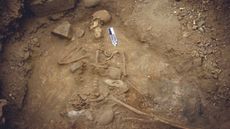 Archaeologists unearthed the skeleton in a coastal area near Chile's Atacama Desert.