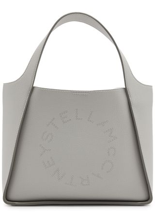 Stella Logo Faux Leather Tote