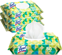 Lysol Disinfecting Wipes 4-Pack: $14 @ Amazon