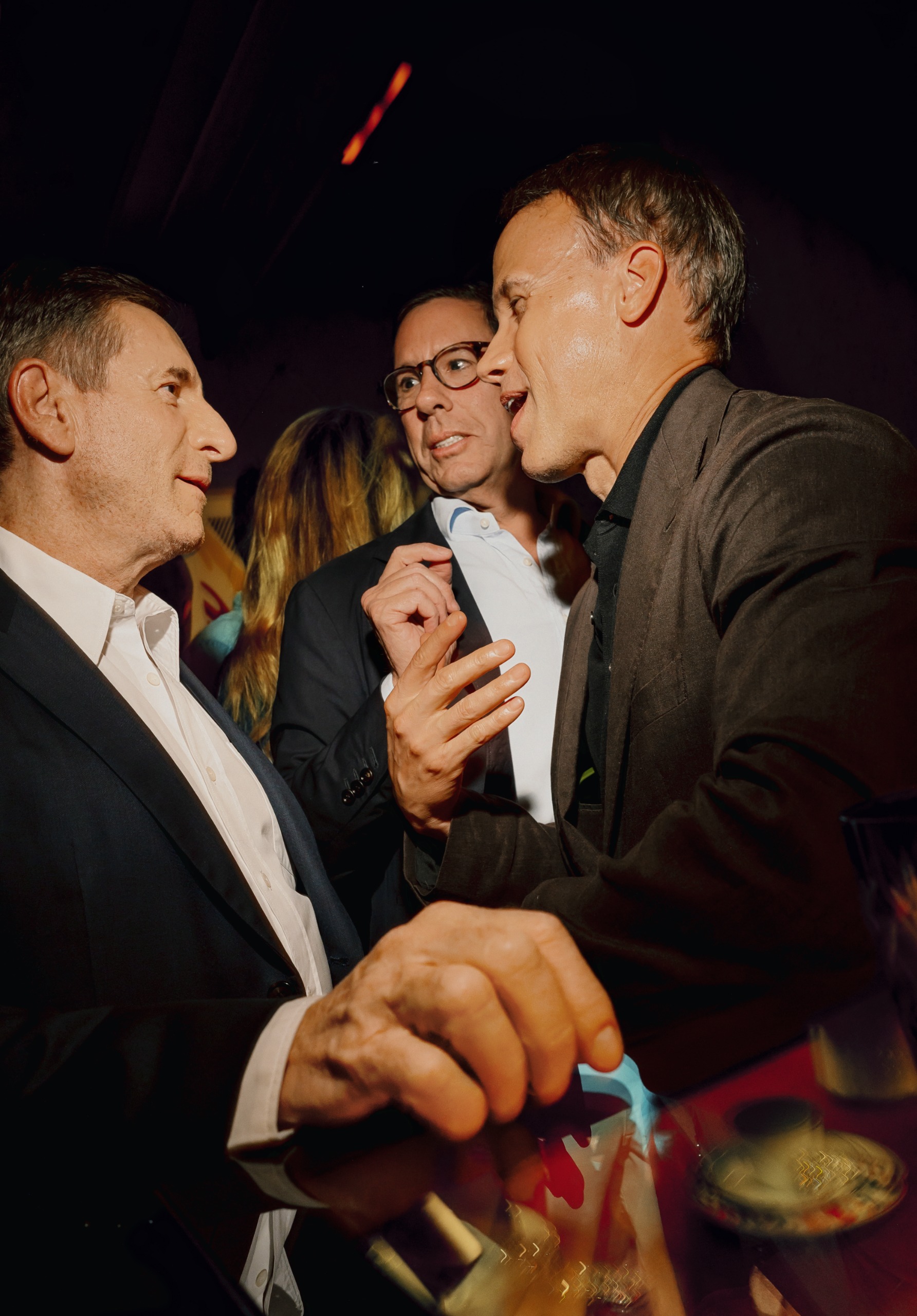Guests at party for Anthology launch