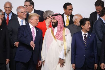 Trumpa and Saudi Crown Prince MBS