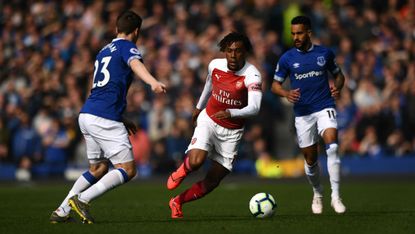 Alex Iwobi left Arsenal for Everton on deadline day 