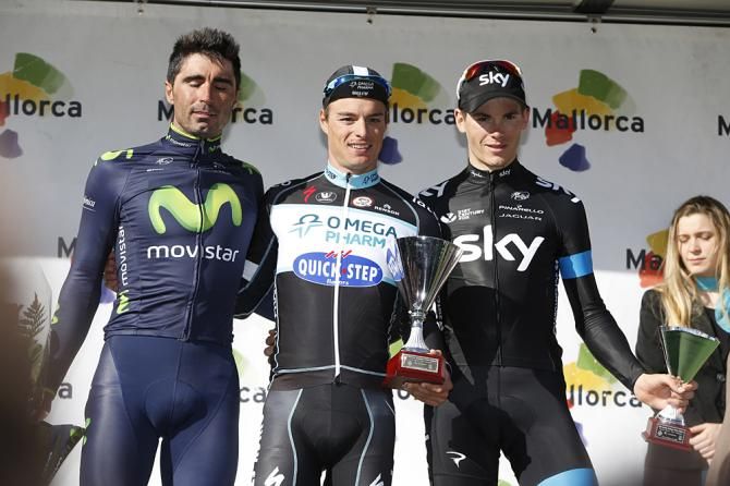 Fran Ventoso, Gianni Meersman and Ben Swift made up the podium of the Trofeo Muro