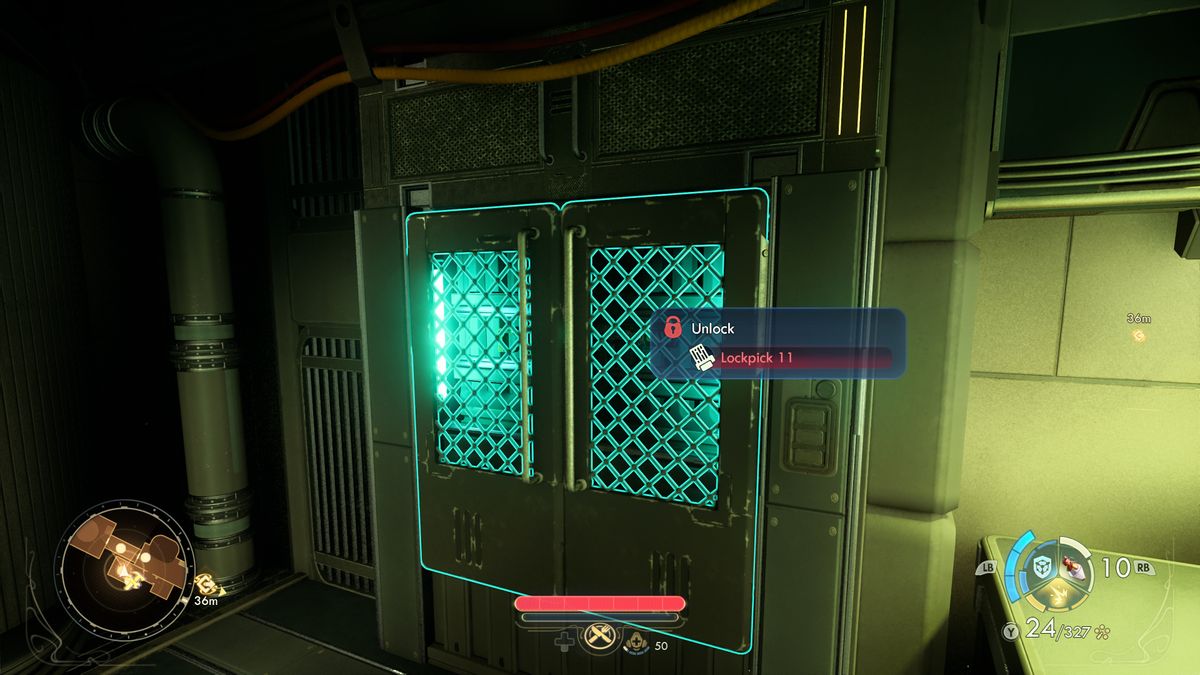 Screenshot of The Outer Worlds 2 on Xbox Series X.