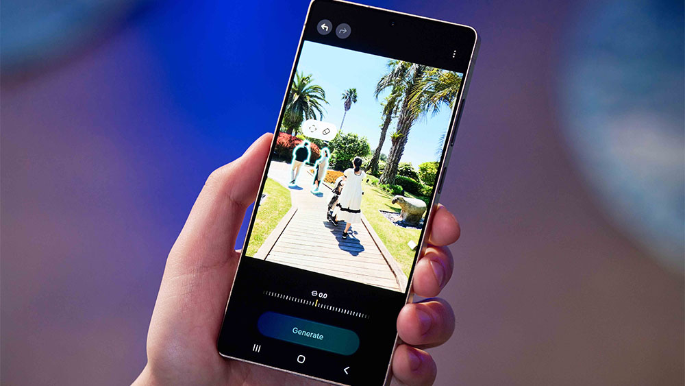 Samsung Galaxy S25 AI photo editing