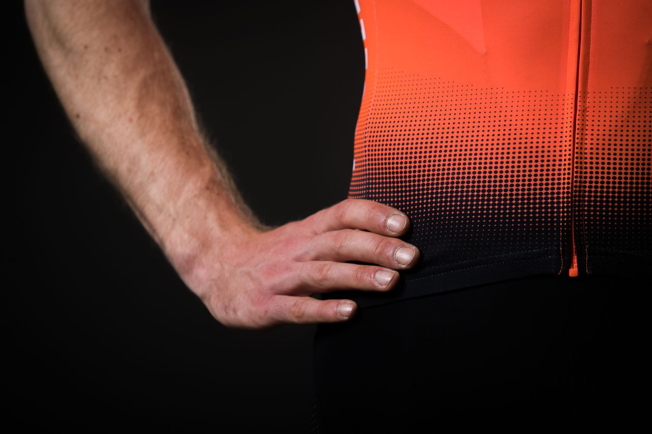 The fade on the new CCC Team kit