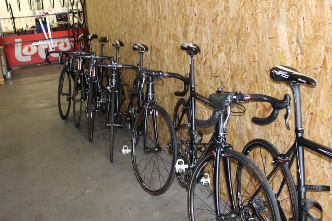 Bikes are ready for the Tour of Flanders