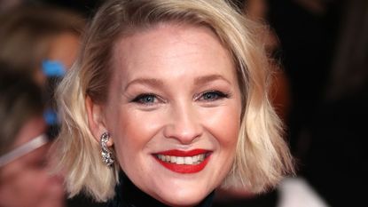 Joanna Page on the red carpet