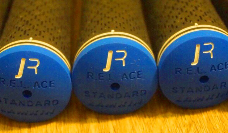 Photo of Justin Rose's personalised golf grips