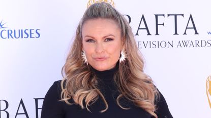 Mel Schilling attends the 2025 BAFTA Television Awards with P&O Cruises at The Royal Festival Hall on May 11, 2025