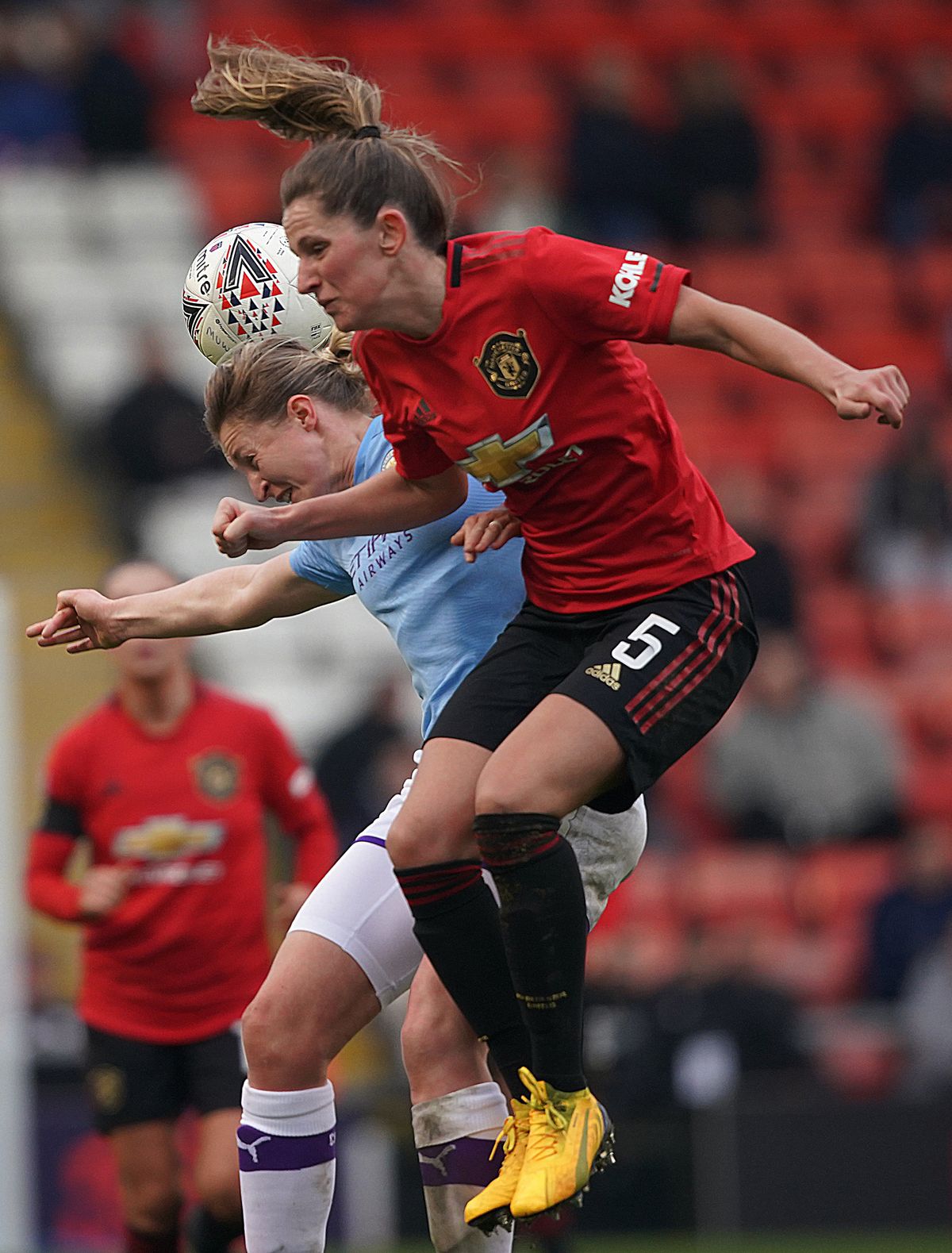 Manchester United v Manchester City – Women’s FA Cup – Fourth Round – Leigh Sports Village